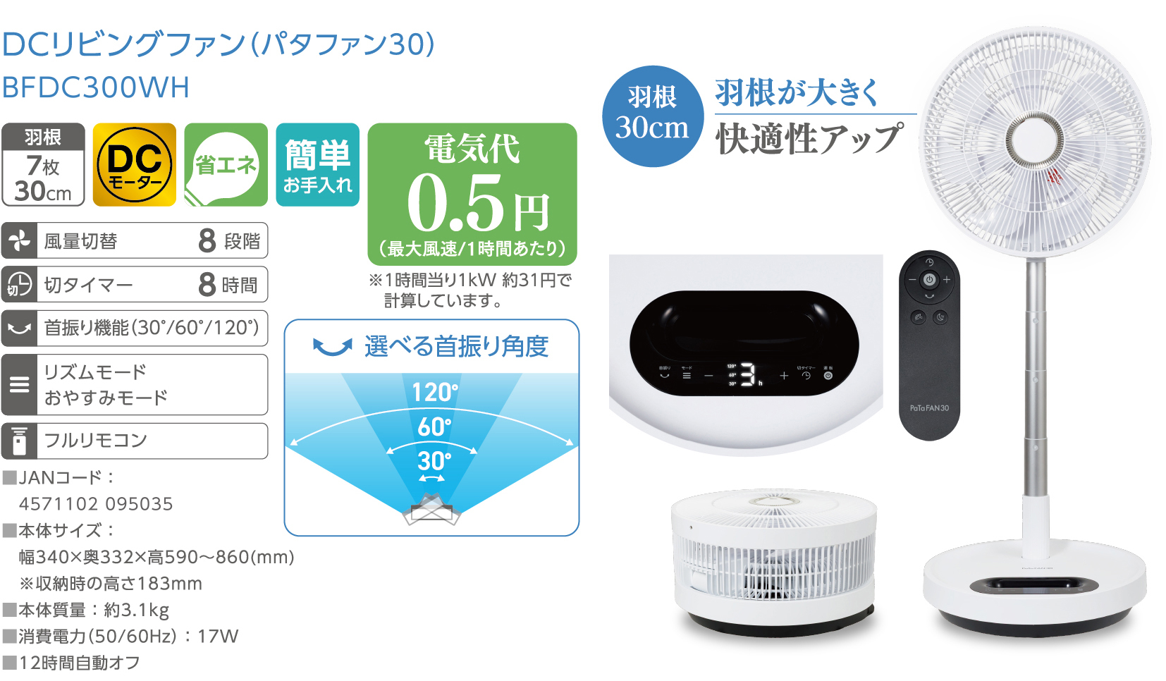 BFDC300WH